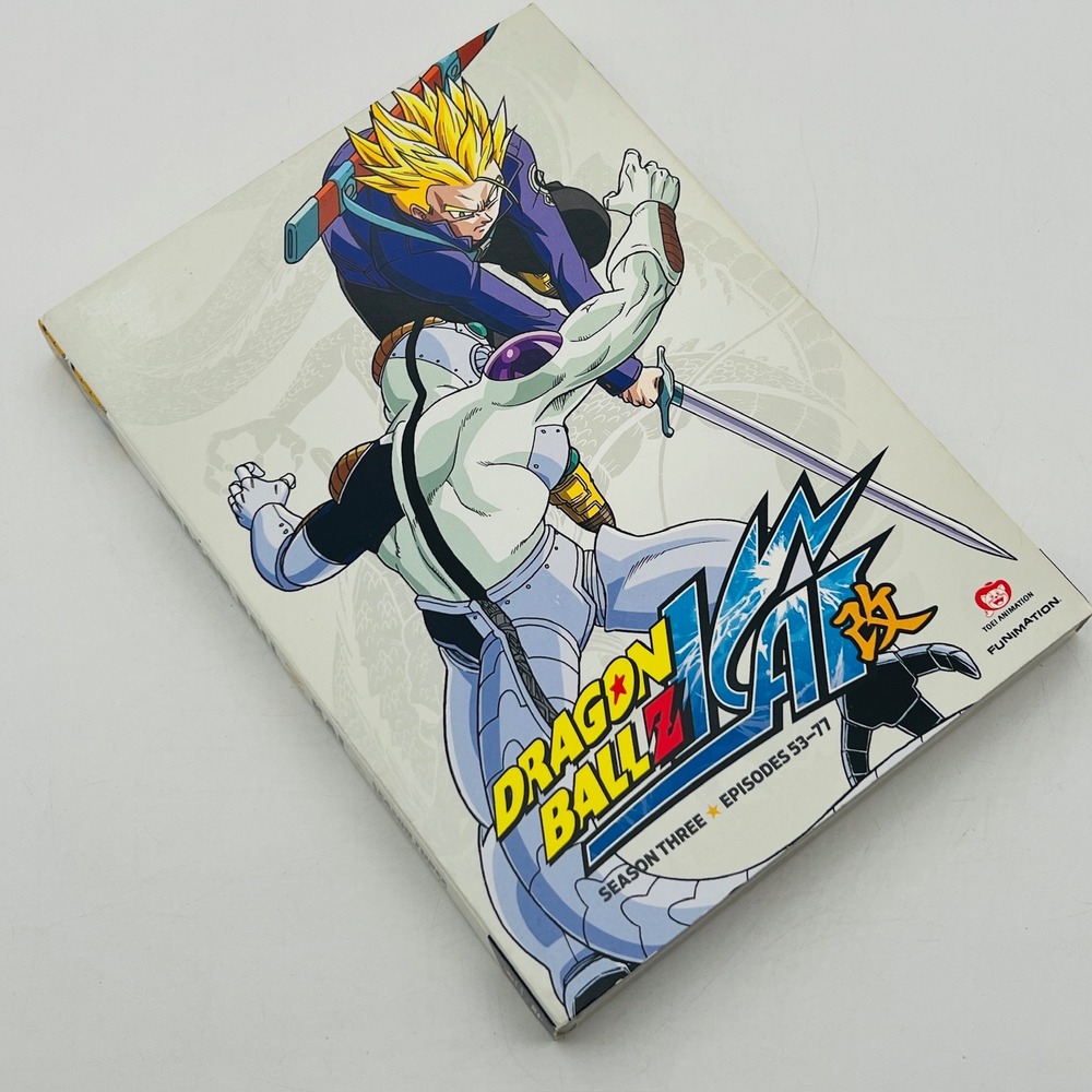Dragon Ball Z Kai Season Three Episodes 53-77 DVD 4-Disc Set Funimation Anime
